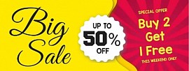 Big sale